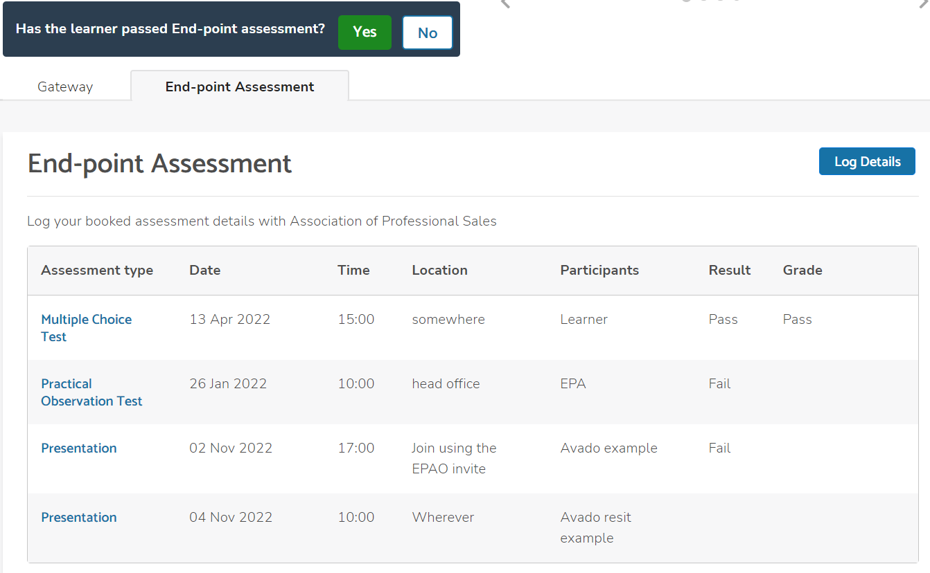 EPA Pass Bud Systems